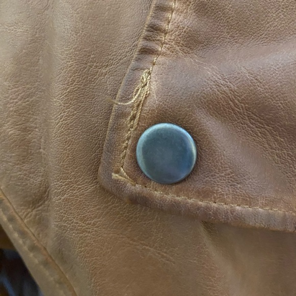 Max Studio Faux Leather Jacket - Size L - Picture 5 of 10